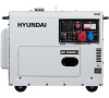 Дизельный генератор Hyundai DHY 6000SE-3 в кожухе Дизельный генератор Hyundai DHY 6000SE-3 в кожухе